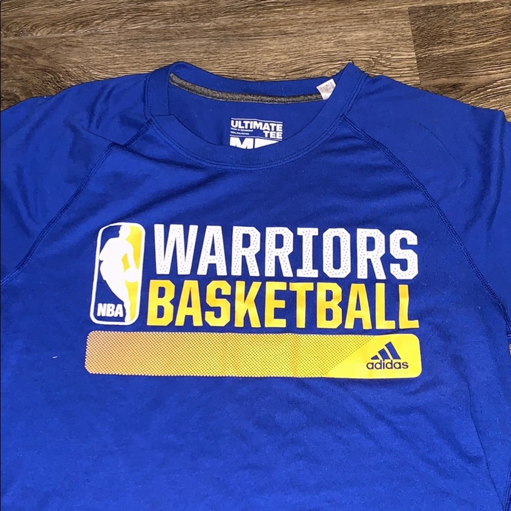 Warriors Adidas Tee